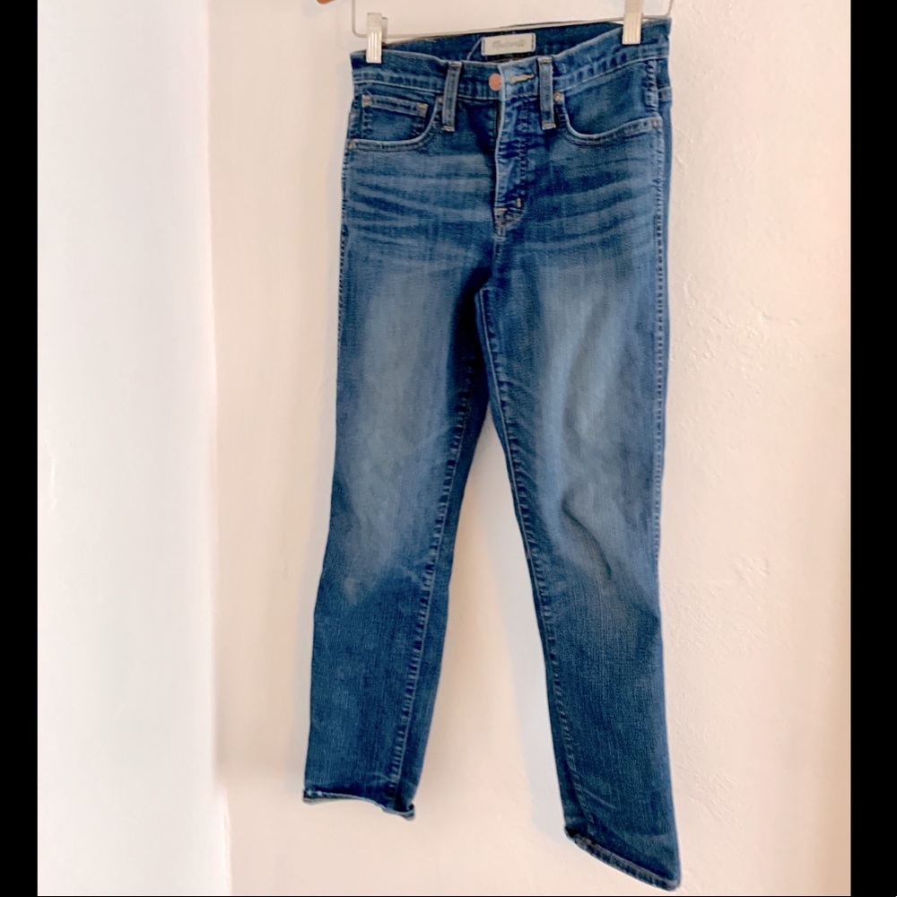 Sz25 Madewell slim straight leg jeans